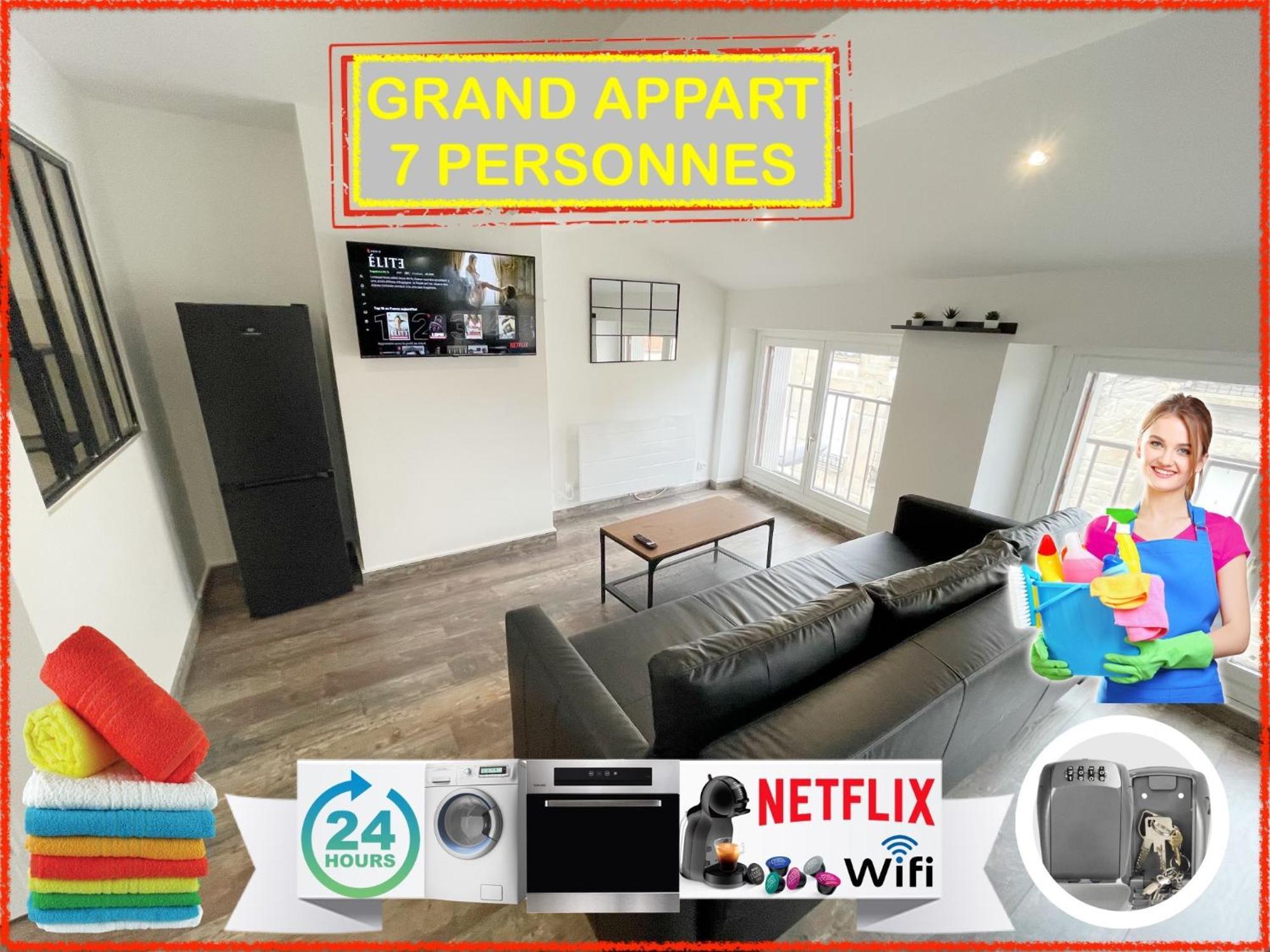 Apartamento 017 Chic & Cosy F2 53M2 Hypercentre Wifi Smart Tv Netflix Saint-Etienne  Exterior foto